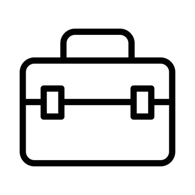 ekipman vektörü ince çizgi simgesi