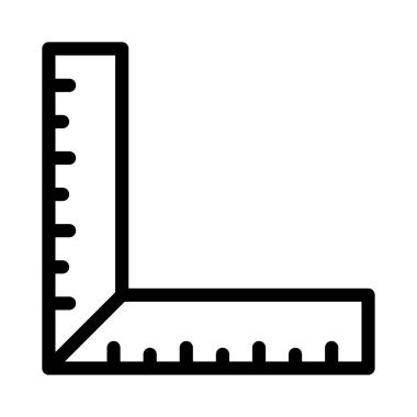 Ölçeklendirme vektörü ince çizgi simgesi