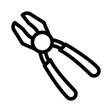 vektör ince çizgi simgesini düzelt