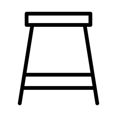 vektör ince çizgi simgesi oluşturuluyor