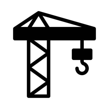 lifter vektör kabartma düz simgesi