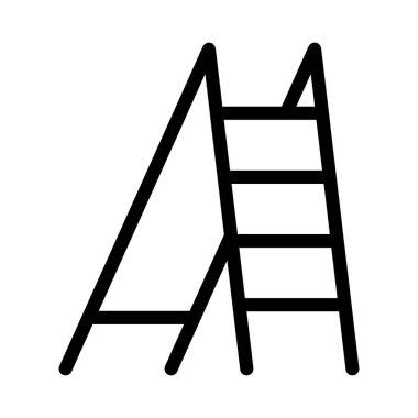 merdiven vektör simgesi düz simge