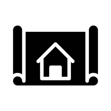 harita vektör düz simgesi