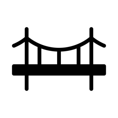 Yol vektörü glifleri düz simge