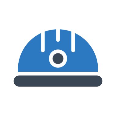 işçi vektör renk simgesi