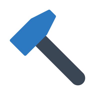 Çekiç vektör renk simgesi