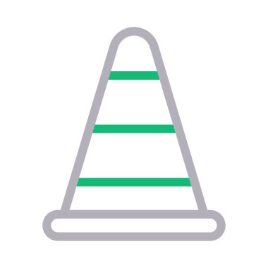 blok vektör renk çizgisi simgesi