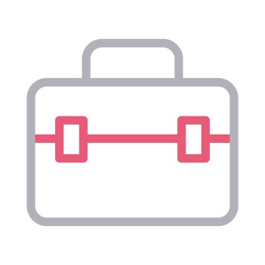 teçhizat vektör renk çizgisi simgesi