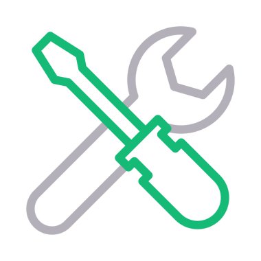 vektör renk çizgisi simgesini ayarla