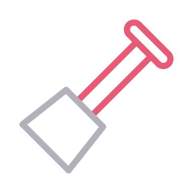 maça vektör renk çizgisi simgesi