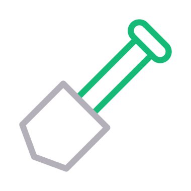 maça vektör renk çizgisi simgesi