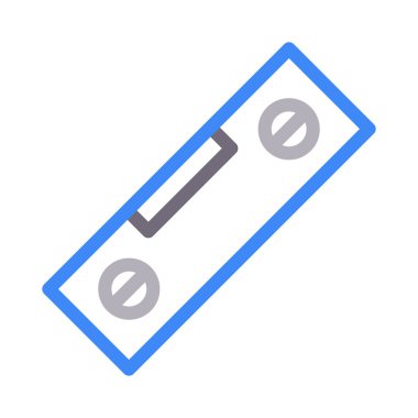 Yapı vektörü renk çizgisi simgesi