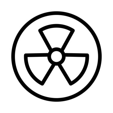 güç vektörü ince çizgi simgesi