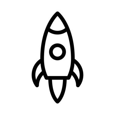 Vektör ince çizgi simgesini yükselt