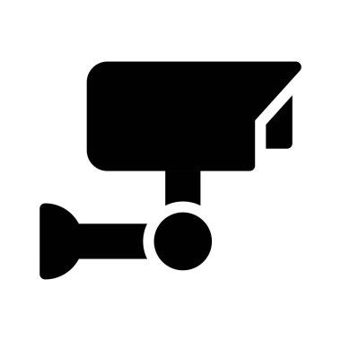 kamera vektör simgesi düz simge