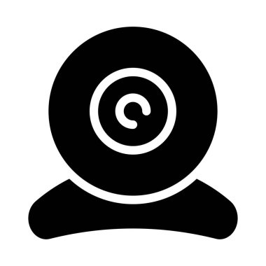 kamera vektör simgesi düz simge