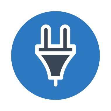 konnektör vektör renk simgesi