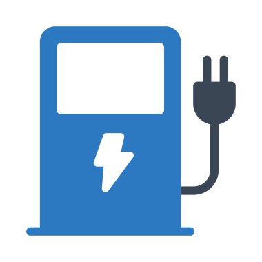 elektrik vektörü renk simgesi