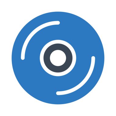 DVD vektör renk simgesi