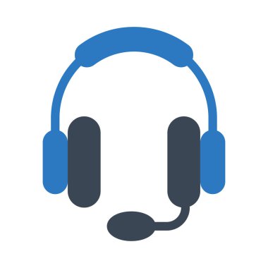 mic vektör renk simgesi