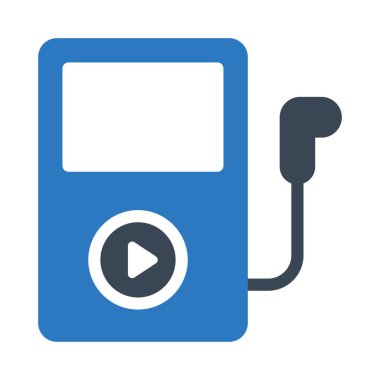 kulaklık vektörü renk simgesi