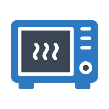 fırın vektörü renk simgesi