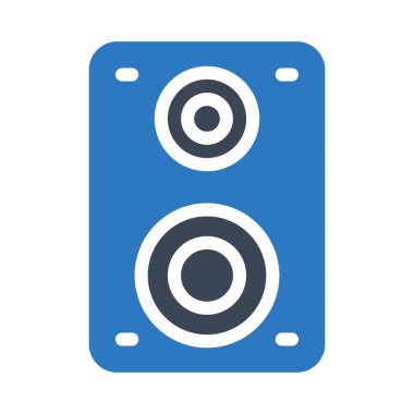 woofer vektör renk simgesi