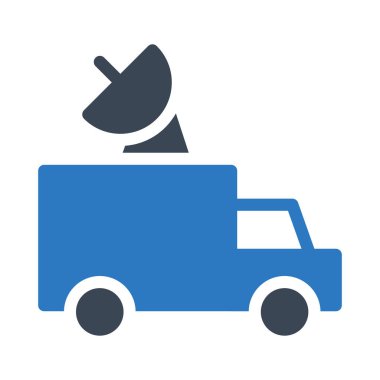 Van vektör renk simgesi