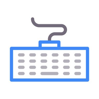 bilgisayar vektörü renk çizgisi simgesi