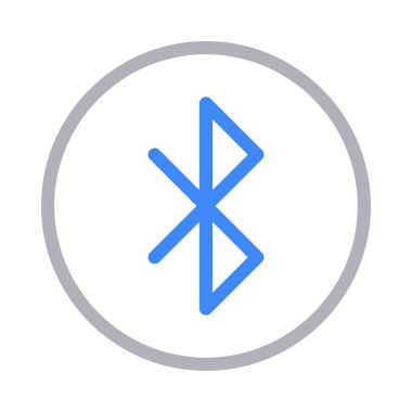 imza vektör renk çizgisi simgesi