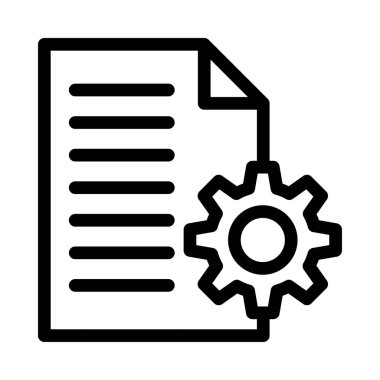 vektör ince çizgi simgesi ayarlanıyor