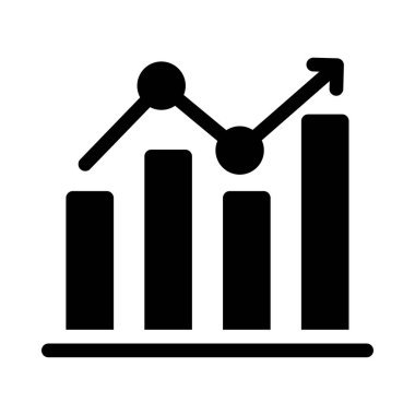 grafik vektör düz simgesi