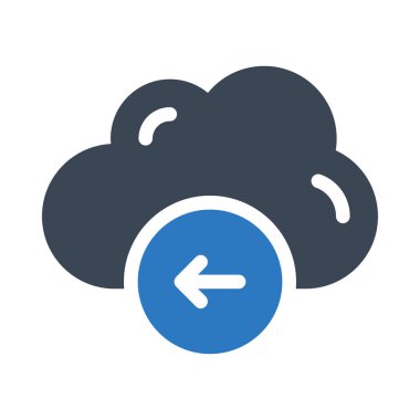 veritabanı vektör renk simgesi