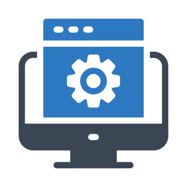 pazarlama vektörü renk simgesi