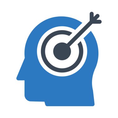 odak vektörü renk simgesi