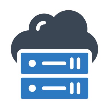 veritabanı vektör renk simgesi