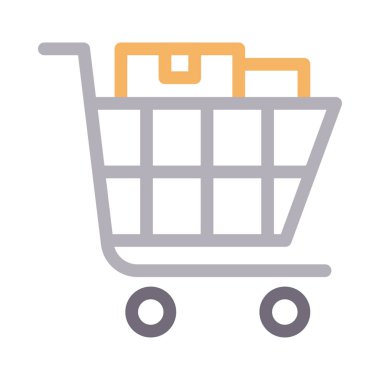 Tramvay vektör renk çizgisi simgesi