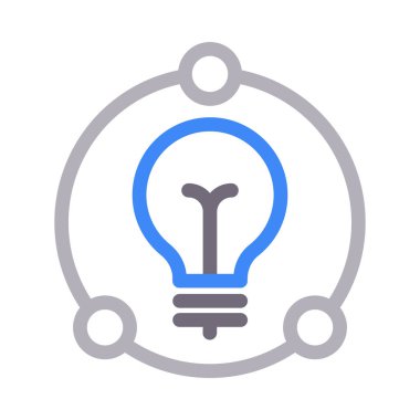 yaratıcı vektör renk çizgisi simgesi