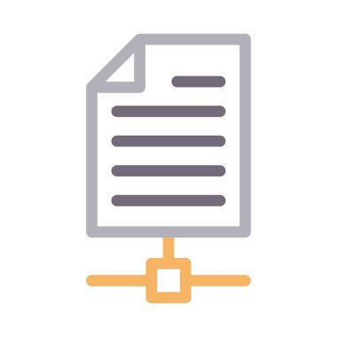 vektör renk çizgisi simgesini paylaş