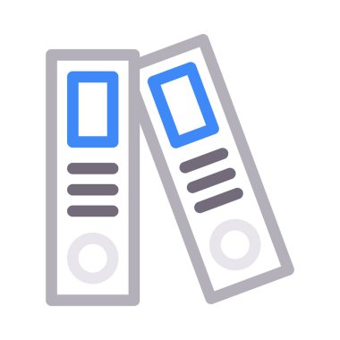 dosya vektör renk çizgisi simgesi