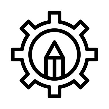 yaratıcı vektör düz simgesi