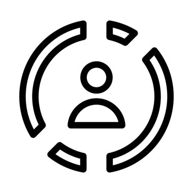 grafik vektör düz simgesi