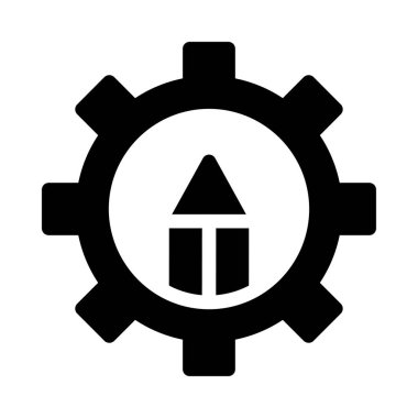 yaratıcı vektör düz simgesi