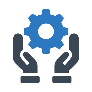 yönetim vektörü renk simgesi