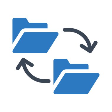 değişim vektörü renk simgesi