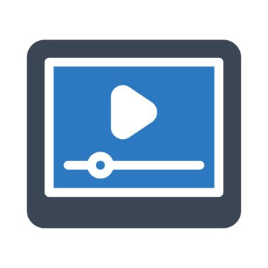 oyuncu vektör renk simgesi