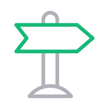 tahta vektör renk çizgisi simgesi