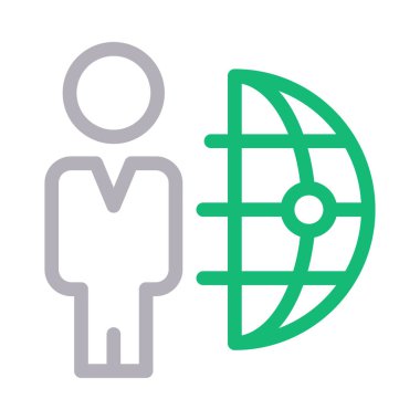 genel vektör renk çizgisi simgesi