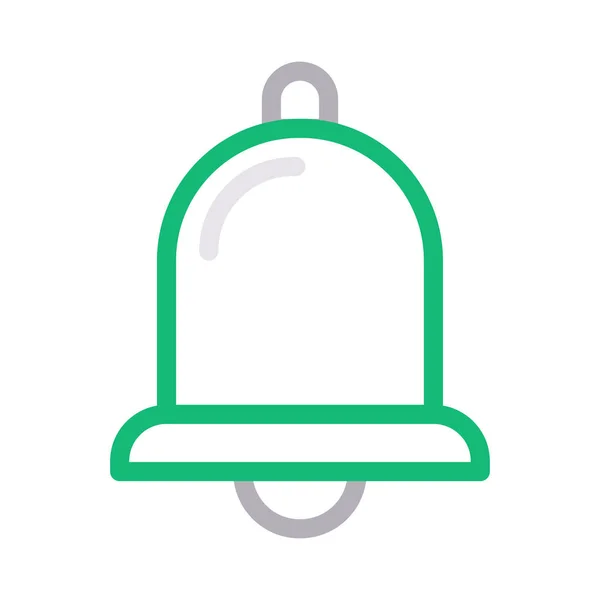 Bell Vector Color Line Icon — 图库矢量图片