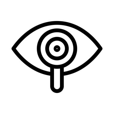 vektör ince çizgi simgesine bak